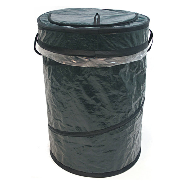 Redmon Camper s Choice Pop Up 30 Gallon Curbside Trash & Recycling Bin